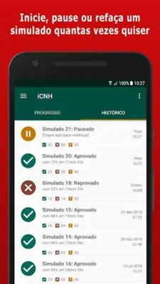 Simulado Detran AL - 2023 android App screenshot 0