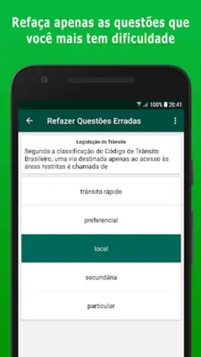 Simulado Detran AL - 2023 android App screenshot 2