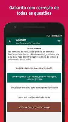 Simulado Detran AL - 2023 android App screenshot 3