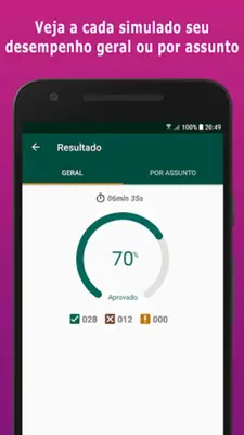 Simulado Detran AL - 2023 android App screenshot 4